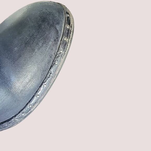 Rag & Bone Willow Stud Black Leather Chelsea Boots SZ 39.5 (9.5) Bootie - Picture 10 of 10